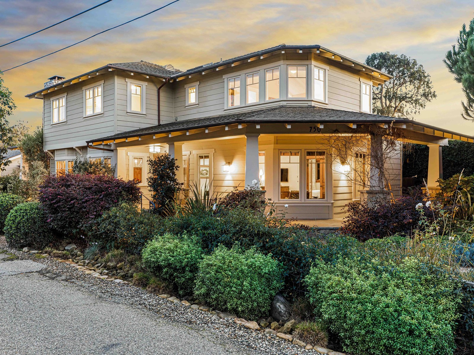Santa Barbara home exterior